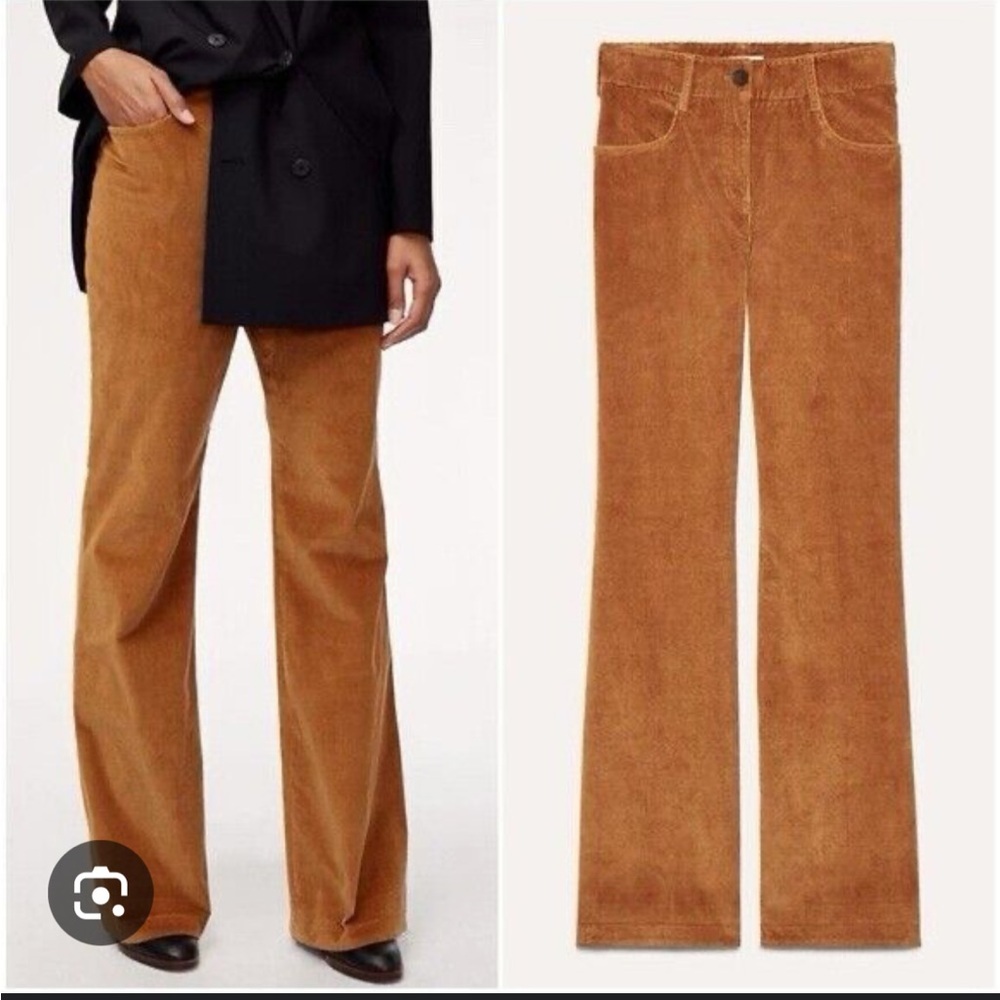 Babaton brown Joey corduroy pants size 4